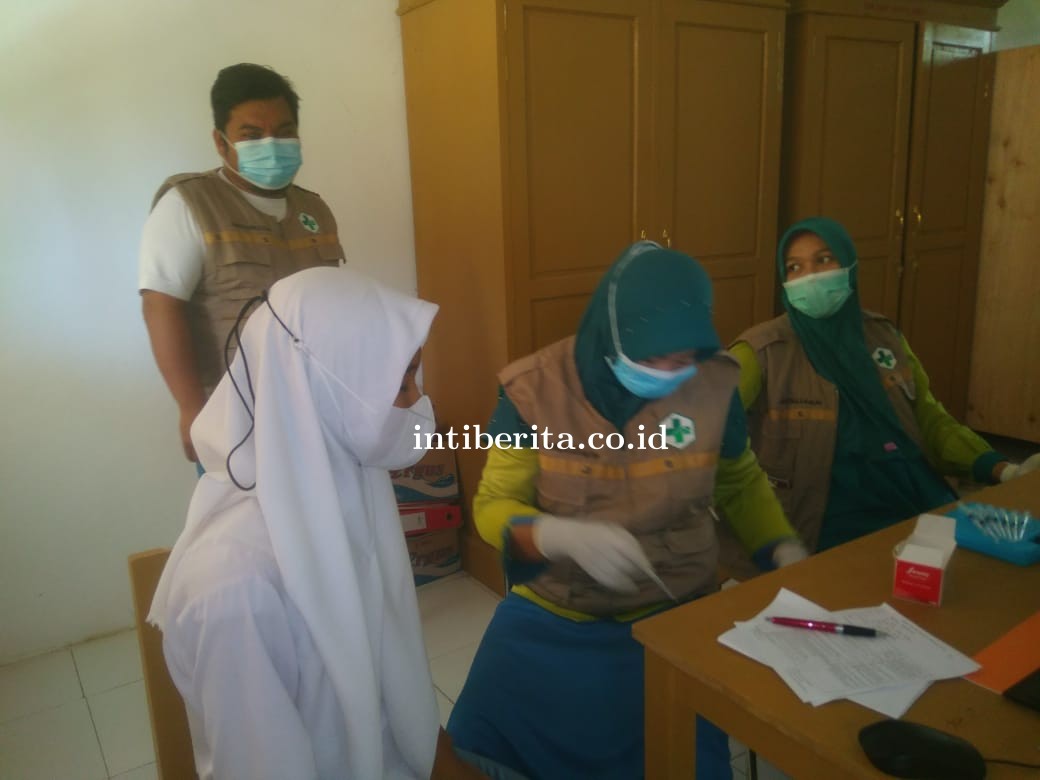 Satgas Covid 19 Sisir Siswa SMA Negeri 11 Sinjai Selatan