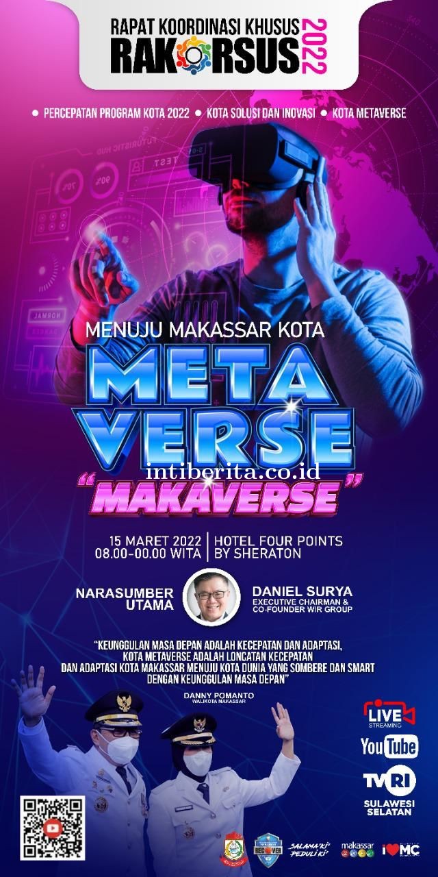 Danny Pomanto : Tahun Ke Tahun kita Akan Dihadapkan Teknologi dan Harus Dijalankan