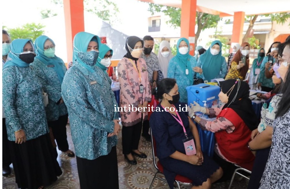 Ketua TP PKK Makassar Launching Vaksinasi,  Kali Ini Ibu Hamil Jadi Sasaran 