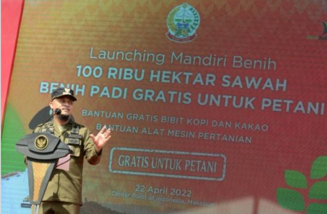 Andi Sudirman  Sulaiman  : Ini Merupakan Program Untuk Petani, Kita Suplai Langsung ke Petani 