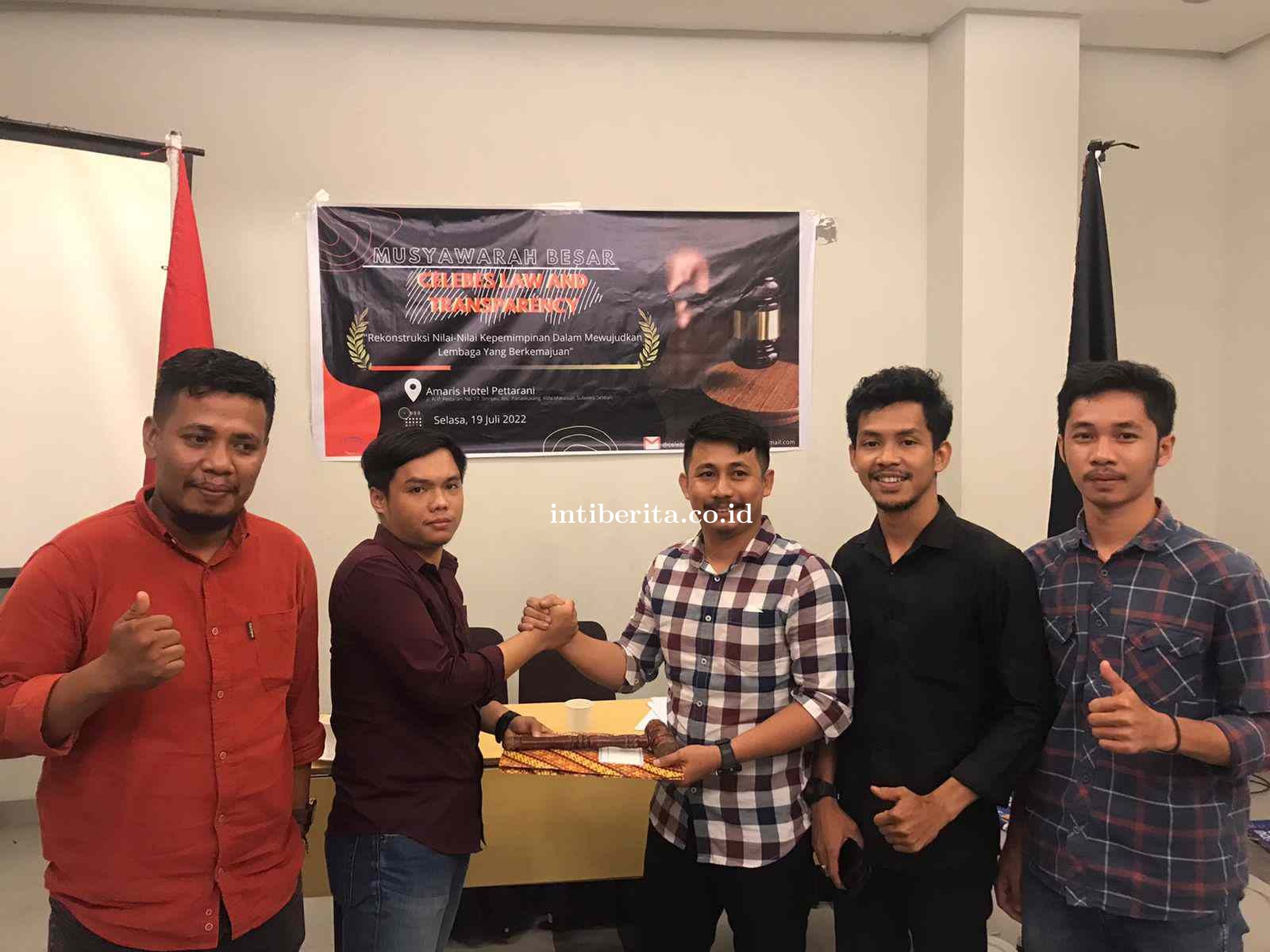 Selamat & Sukses Ray Gunawan Terpilih Ketua Celebes Law And Transparency Periode 2022/2024