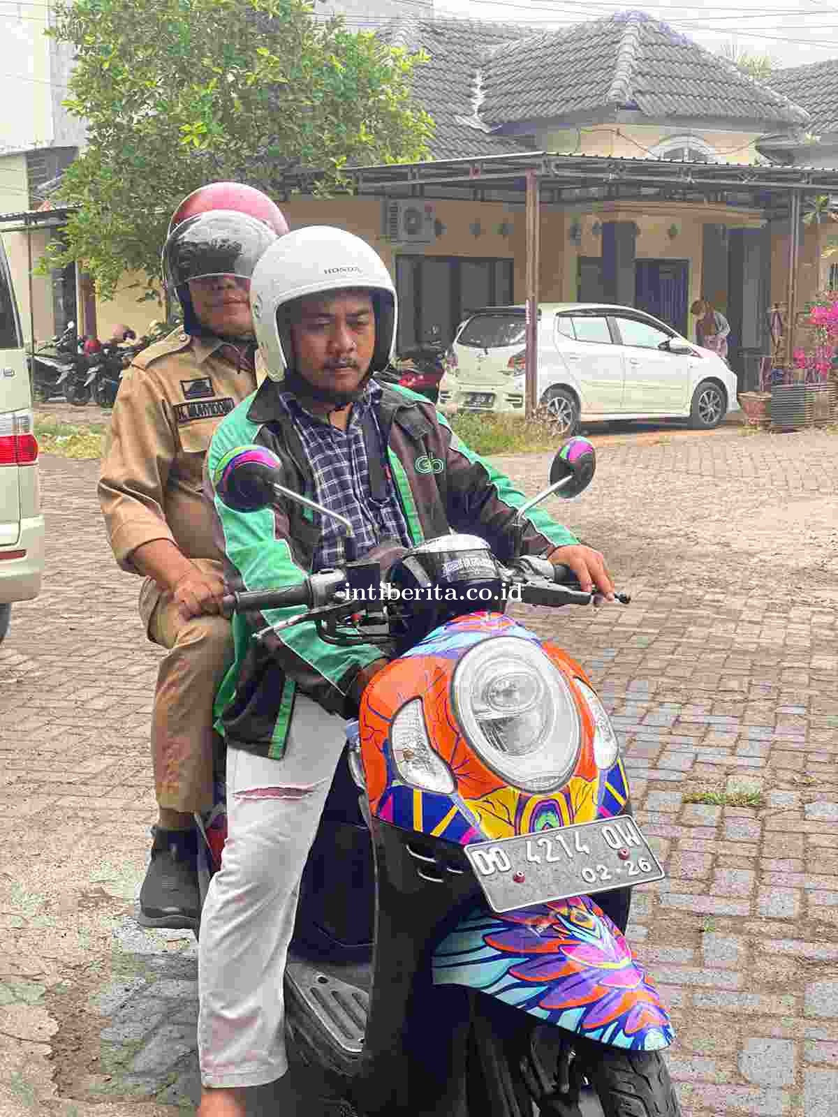 Tindaklanjuti Imbauan Wali Kota, Kepala Pendidikan dan Jajaran Naik Ojol ke Kantor